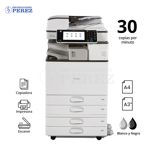 [0107103] Fotocopiadora Ricoh MP 3054