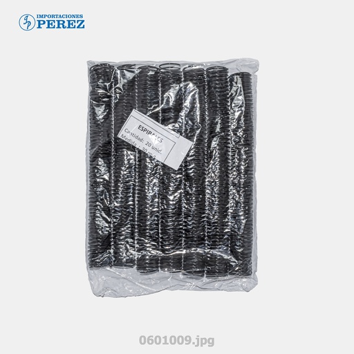 [0601009] Espiral 30 (x20unds) Capacidad 200 Hojas [Nacional]