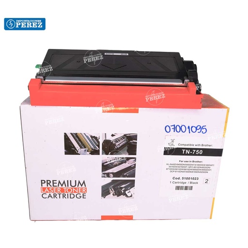 [07001096] Toner Cartucho Brother [Image Premium] (TN780/TN720/TN750)