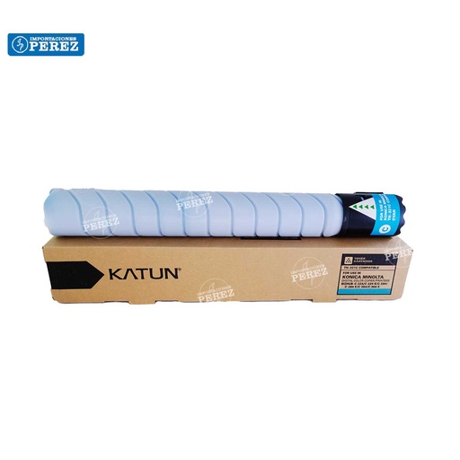 [07001107] Toner Cartucho Cyan Konica Minolta TN321C/TN220C 514g [Katun Business Color]