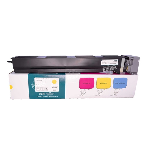 [07001192] Toner Cartucho | Recarga Yellow Konica Minolta [Image] (460g) (Tn611Y) 