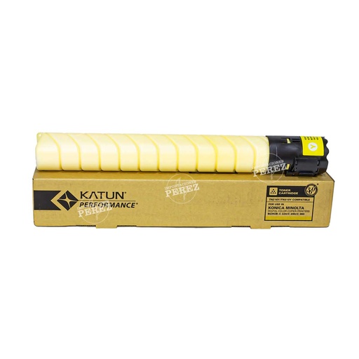 [07001226] Toner Cartucho Yellow Konica Minolta [Katun Performance] (437g) (Tn216Y/319Y) 