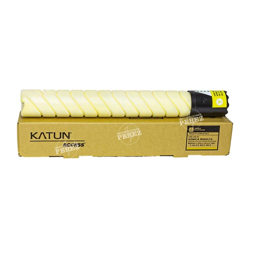[07001248] Toner Cartucho Yellow Konica Minolta TN321Y/TN220Y 527g [Katun Access]
