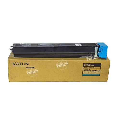 [07001259] Toner Cartucho | Recarga Cyan Konica Minolta [Access Katun] (460g) (Tn611C) 