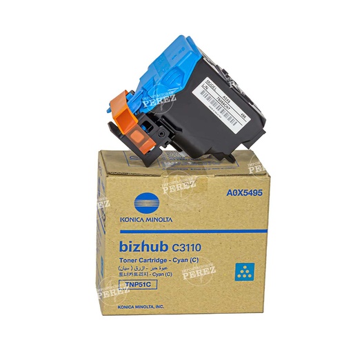 [07001302] Toner Cartucho Cyan Konica Minolta [Konica Minolta]  220v (TNP51C) 