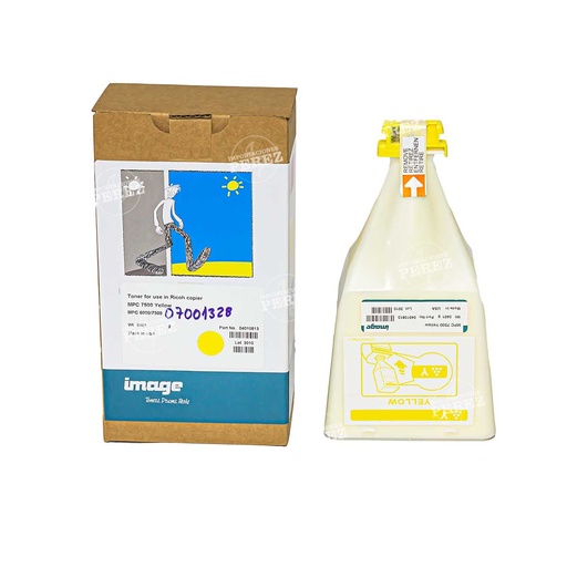 [07001328] Toner Cartucho Yellow Ricoh [Image]  (560g) (MPC7500A) 