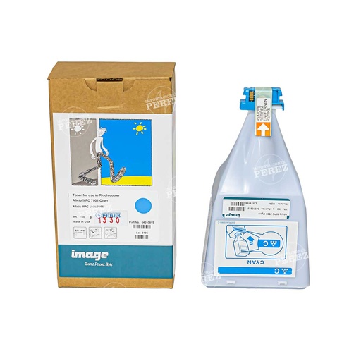 [07001330] Toner Cartucho Cyan Ricoh [Image]  (560g) 