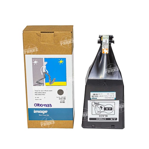 [07001333] Toner Cartucho Black Ricoh [Image]  950g 