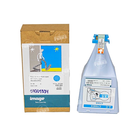 [07001334] Toner Cartucho Cyan Ricoh [Image]  560g 