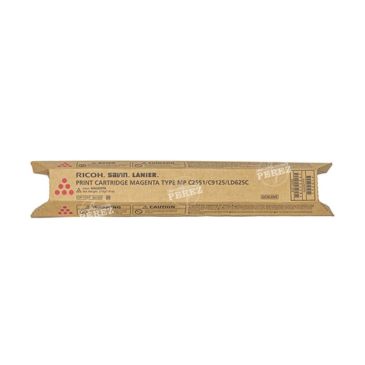 [07001366] Toner Cartucho Magenta Ricoh [Original Ricoh]  (210g) 