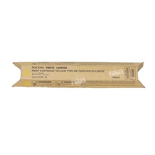 [07001367] Toner Cartucho Yellow Ricoh [Original Ricoh]  (210g)