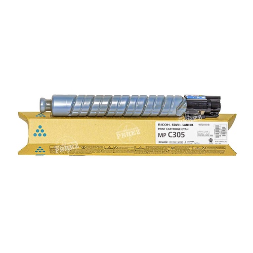 [07001373] Toner Cartucho Cyan Ricoh [Ricoh]  (83g) (MpC305SP) 