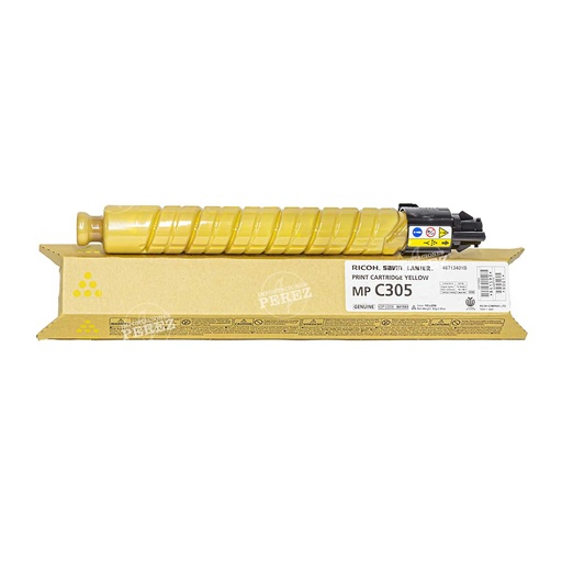 [07001375] Toner Cartucho Yellow Ricoh [Original - Ricoh]  (83g) (MpC305SP) 
