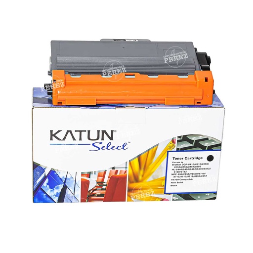 [07001461] Toner Cartucho Brother [Katun Select] (TN750)