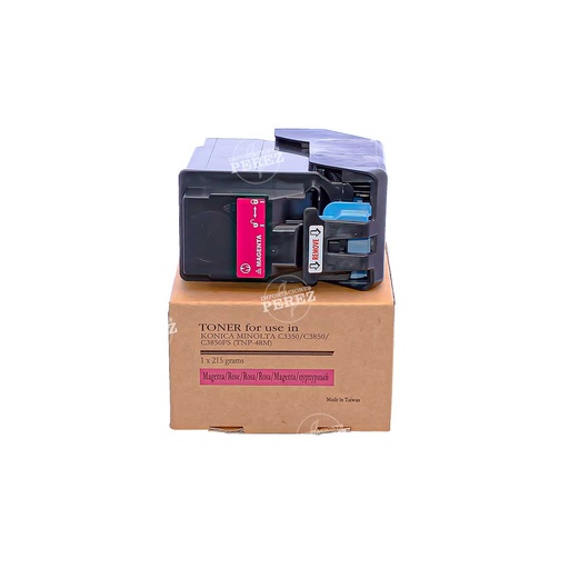 [07001512] Toner Cartucho Magenta Konica Minolta [Premium] (198g) (Tnp48M) 