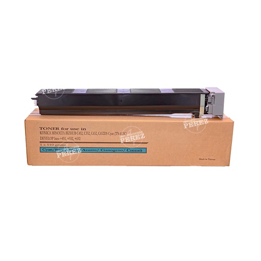 [07001516] Toner Cartucho Cyan Konica Minolta [Premium] (510g) (Tn613C) 