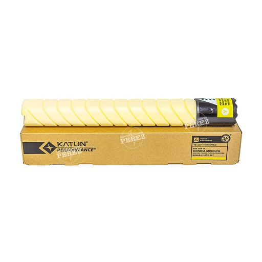 [07001545] Toner Cartucho Yellow Konica Minolta [Katun Performance] TN221Y 509g 