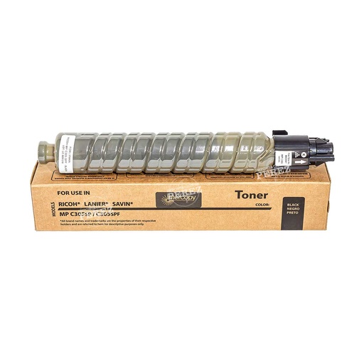 [07001575] Toner Cartucho Black Ricoh [Intercopy] (224g) (MpC305SP) 