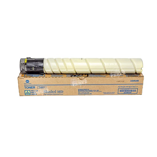 [07001637] Toner Cartucho Yellow Konica Minolta [Konica Minolta] (527g) (Tn321Y) 