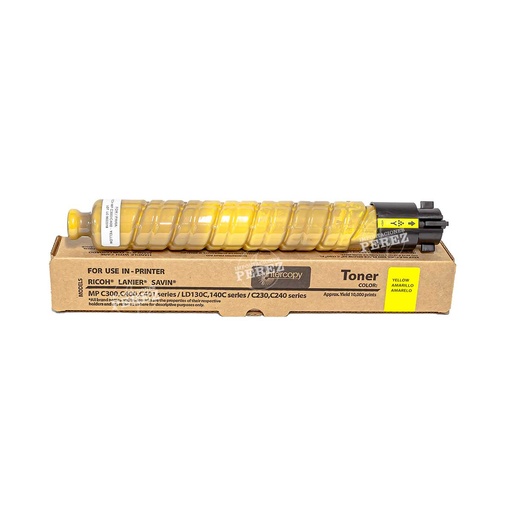 [07001666] Toner Cartucho Yellow Ricoh [Intercopy] (240g) 