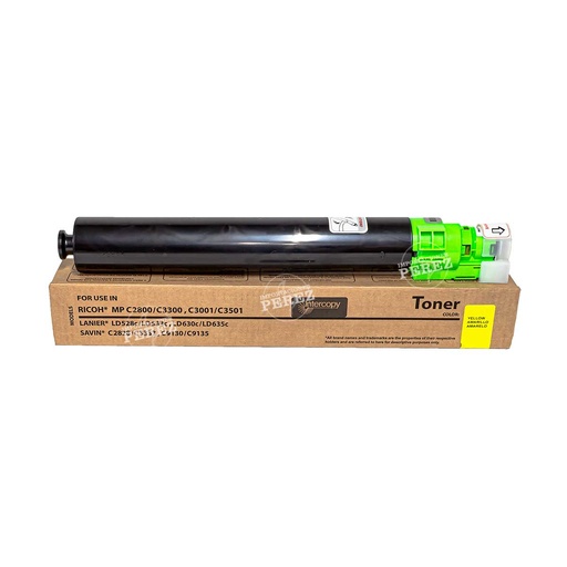 [07001687] Toner Cartucho Yellow Ricoh [Intercopy] (360g) 