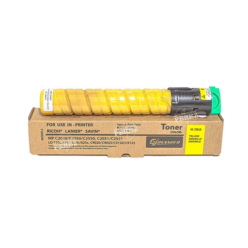 [07001701] Toner Cartucho Yellow Ricoh [Intercopy] (148g) 