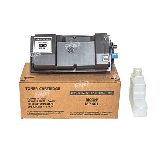 [07001715] Toner Cartucho Ricoh [Intercopy] (678g) (Type Mp601) 