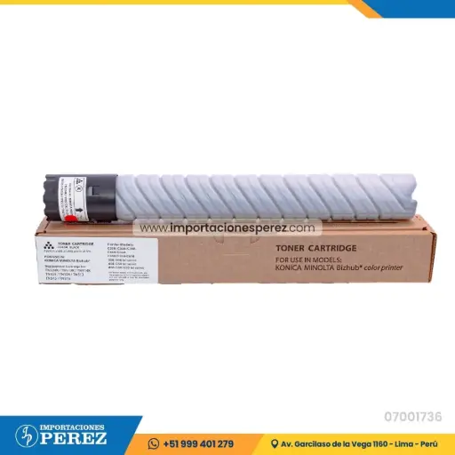 [07001736] Toner Cartucho Black Konica Minolta [Intercopy] (579g) TN512K/TN513/TN324K 