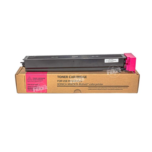 [07001742] Toner Cartucho Magenta Konica Minolta [Intercopy] Tn711M 535g 