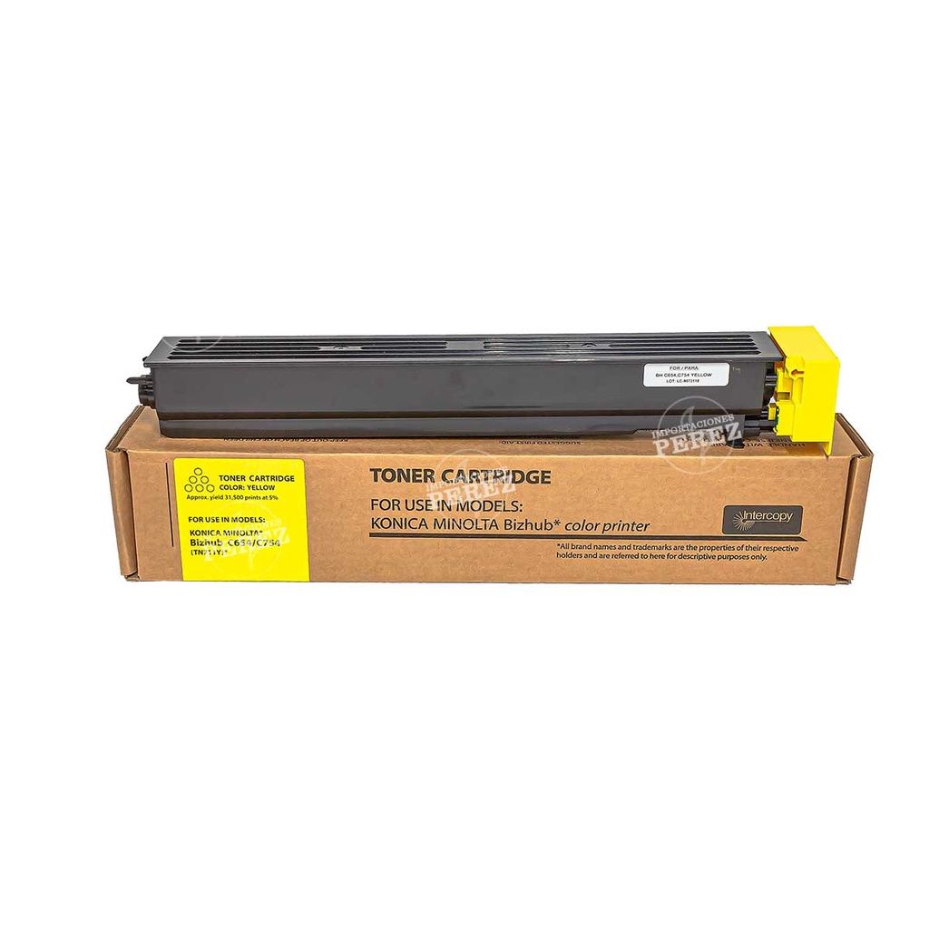 Toner d'origine - Konica Minolta A11G251 / TN-216 Y - jaune