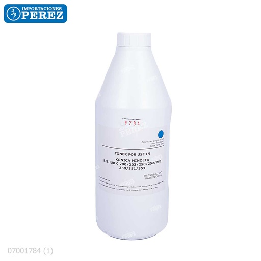 [07001784] Toner Recarga Cyan Konica Minolta [Advance] Botella/460g 