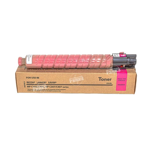 [07001790] Toner Cartucho Magenta Ricoh [Intercopy] (117g) (Type MpC406) 