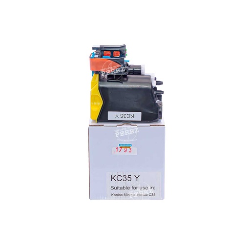 [07001793] Toner Cartucho Yellow 110v Konica Minolta [Intercopy] (150g) (TNP22Y) 