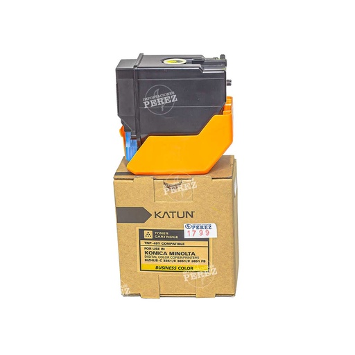 [07001799] Toner Cartucho Yellow ***110v*** 219g TNP49Y Konica Minolta [Katun Performance]