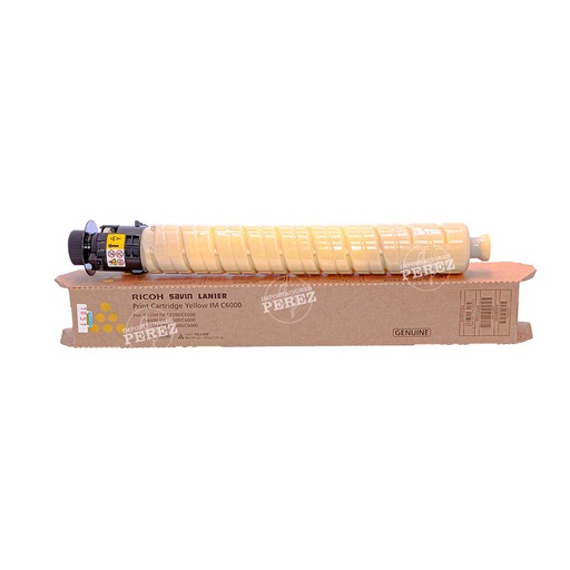 [07001851] Toner Cartucho Yellow Ricoh [Original] IMC6000 437g 