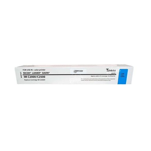 [07001902] Toner Cartucho Cyan Ricoh [Intercopy] IMC2500 (290g)
