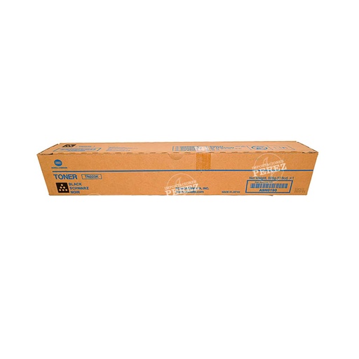 [07001903] Toner Cartucho Black Konica Minolta [Original] 220v Tn223K 506g 