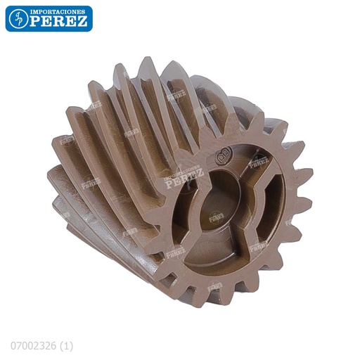 [07002326] Gear [Konica Minolta - Original] 18T Petróleo (Bloque Acople Fusor) 