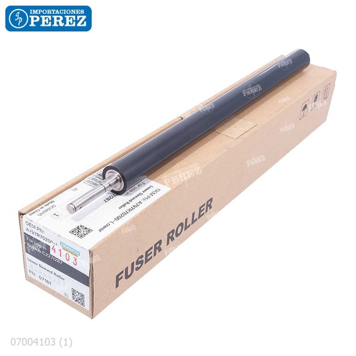 [07004103] Rodillo Presión [Cet] Negro (Fusor) 