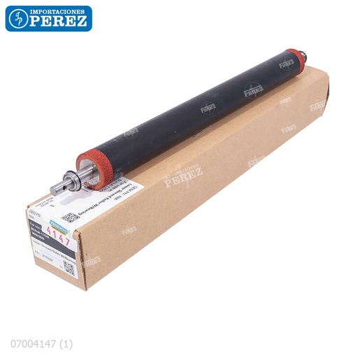 [07004147] Rodillo Presión [Cet] c/Rodajes Negro (Fusor) 