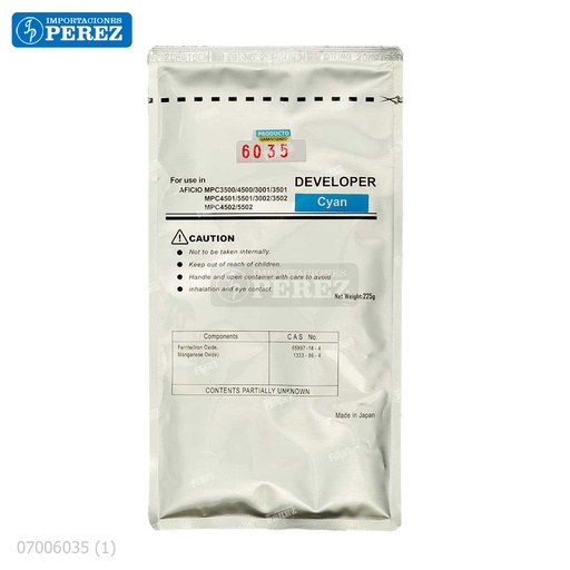 [07006035] Revelador [Cet] Cyan (-) 