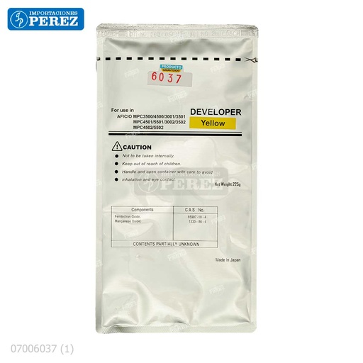 [07006037] Revelador [Cet] Yellow (-) 