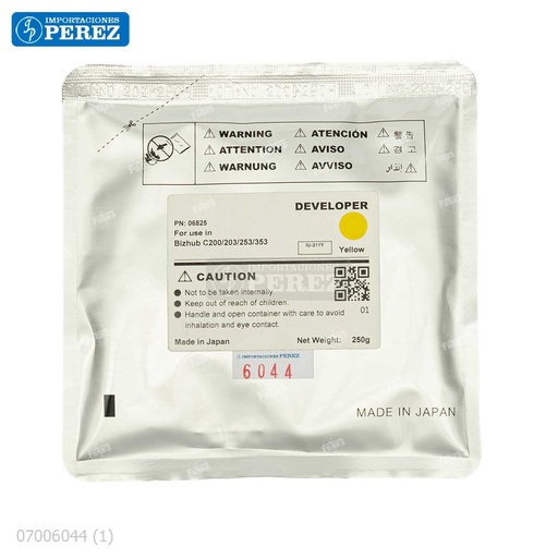 [07006044] Revelador [Cet] Yellow 250g 