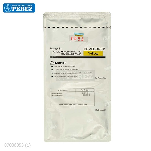 [07006053] Revelador Yellow 215g [Cet]