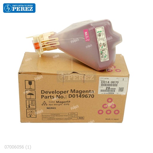 [07006056] Revelador Magenta 650g [Original - Ricoh]