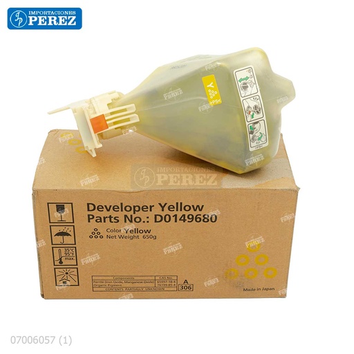 [07006057] Revelador Yellow 650g [Original - Ricoh]