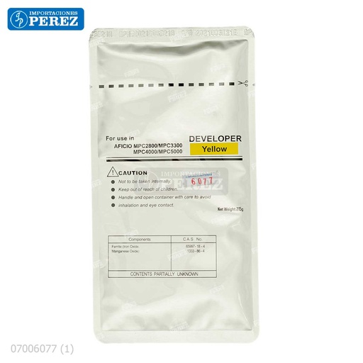 [07006077] Revelador Yellow 215g [Cet]