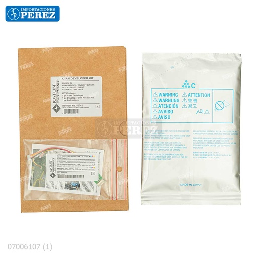 [07006107] Revelador [Katun Performance] (Kit) Cyan (180g) 