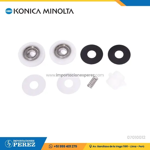 [07010012] Roll [Konica Minolta - Original] (Kit x08) Blanco (Revelado) 