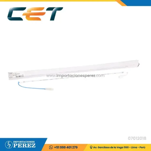 [07012018] Lámpara Calor/Fusor N° 01 - Cable Blanco (HEATER:208V:900W) [Cet]
